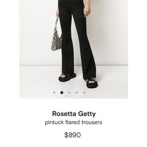 Rosetta Getty
Flare Stretch Knit Trouser
